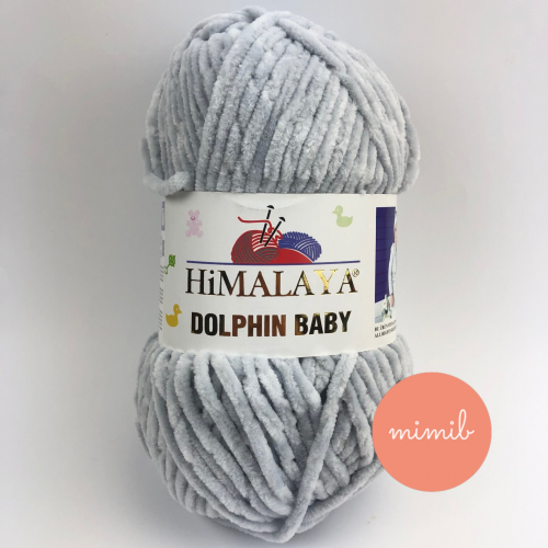 Dolphin Baby 80325 - svetlá sivá